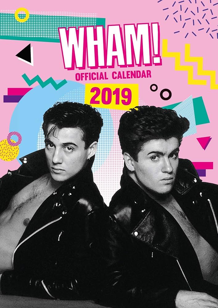 カレンダー・スケジュール Wham Official 2018 Calendar - A3 Wham Official 2018 Calendar - A3